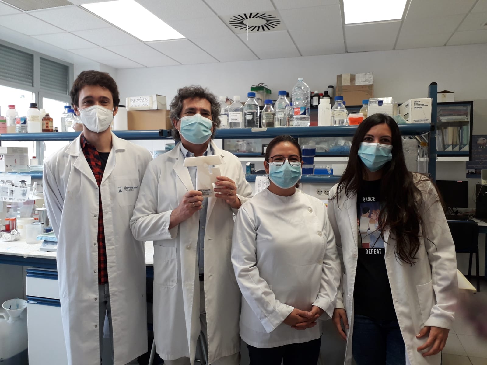 premio triple helice Granulisina laboratorio